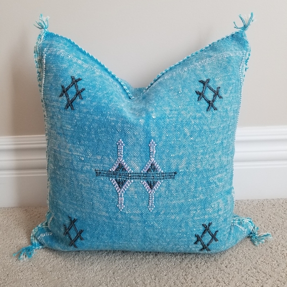 Other - Cactus (Sabra) Silk Moroccan Pillow Cover